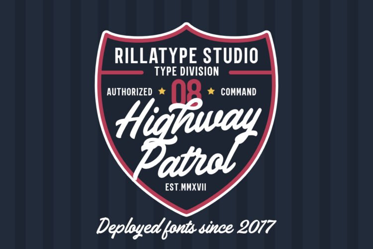 Highway Patrol Font Duo - Image 9