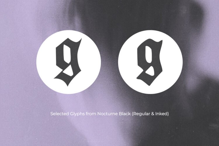 Nocturne Black — Gothic Horror Font Family - Image 7